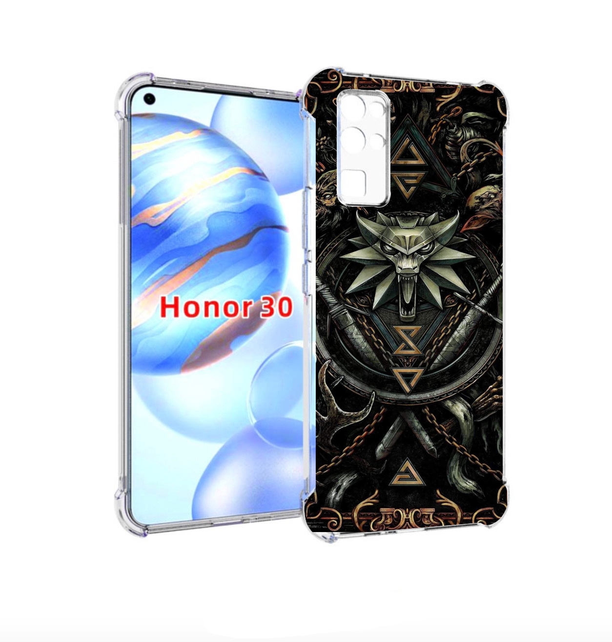

Чехол бампер MyPads загружено для Honor 30 (BMH-AN10) противоуда, Прозрачный, Tocco