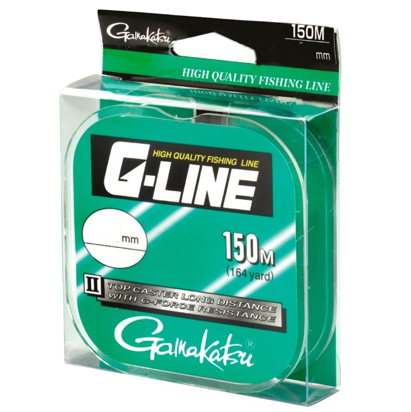 фото Леска для рыбалки g-line topcaster 0,30mm blister pack 150m, 1 штука gamakatsu