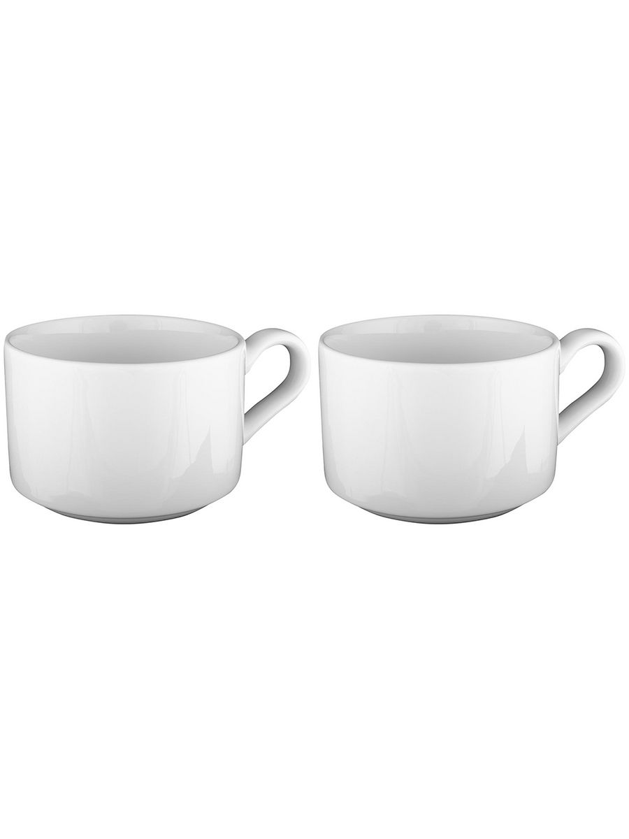 

Набор из 2 чайных чашек Башкирский фарфор 9х9х6,3 см, 250 мл, 2403250_2, CB-2403250