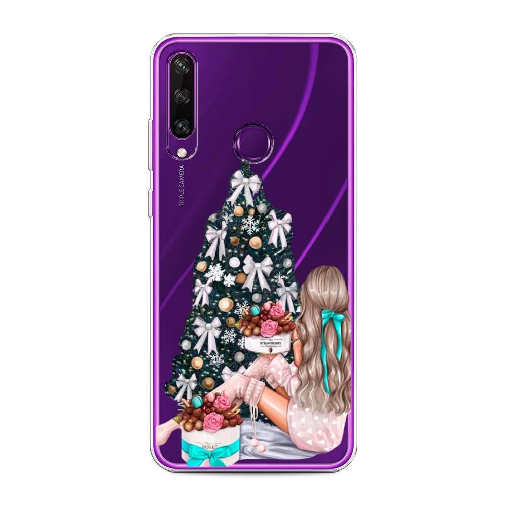 

Чехол для Huawei Y6p "New Year", Зеленый;бежевый;голубой, 6103250-5