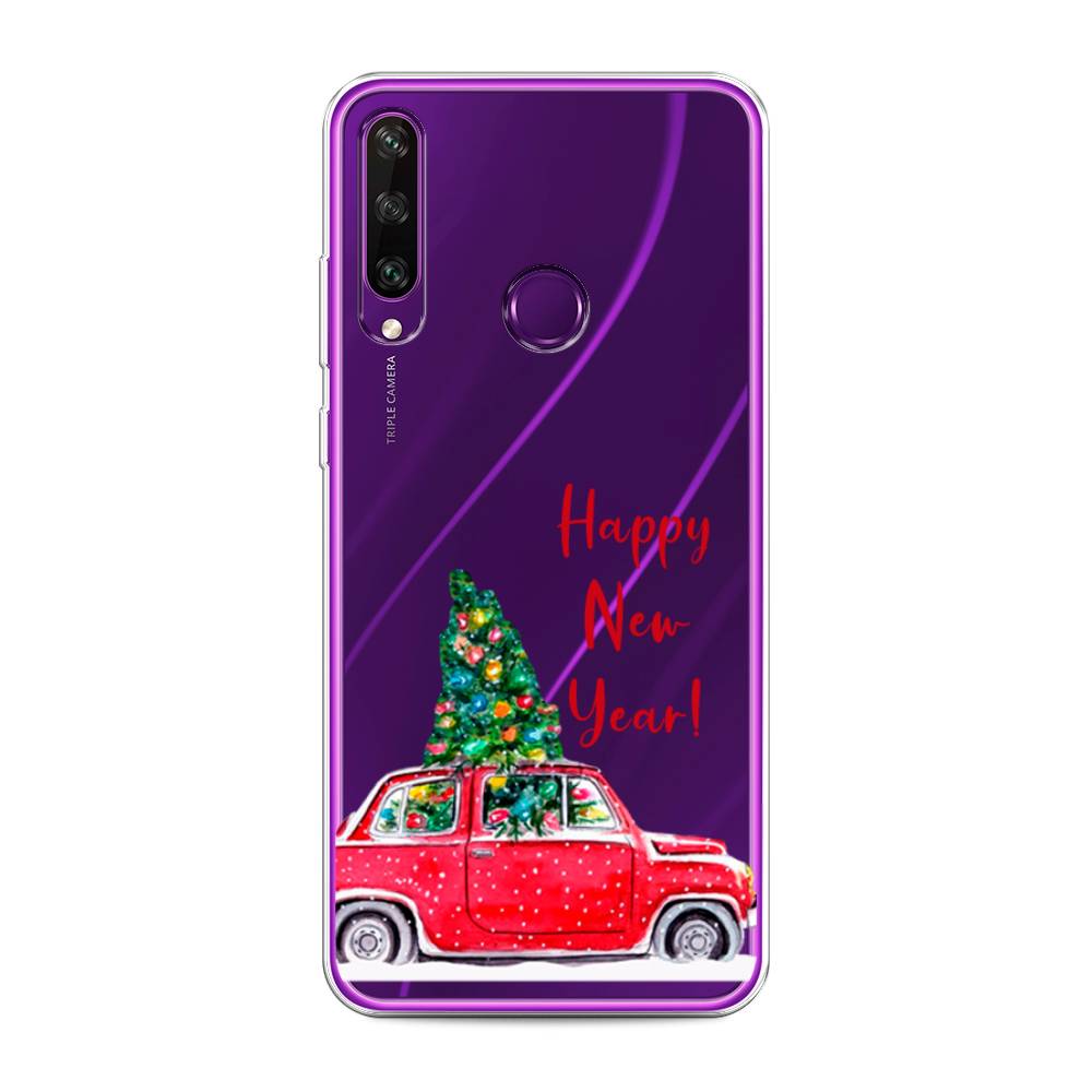 

Чехол для Huawei Y6p "Happy New Year", Красный;зеленый, 6103250-5