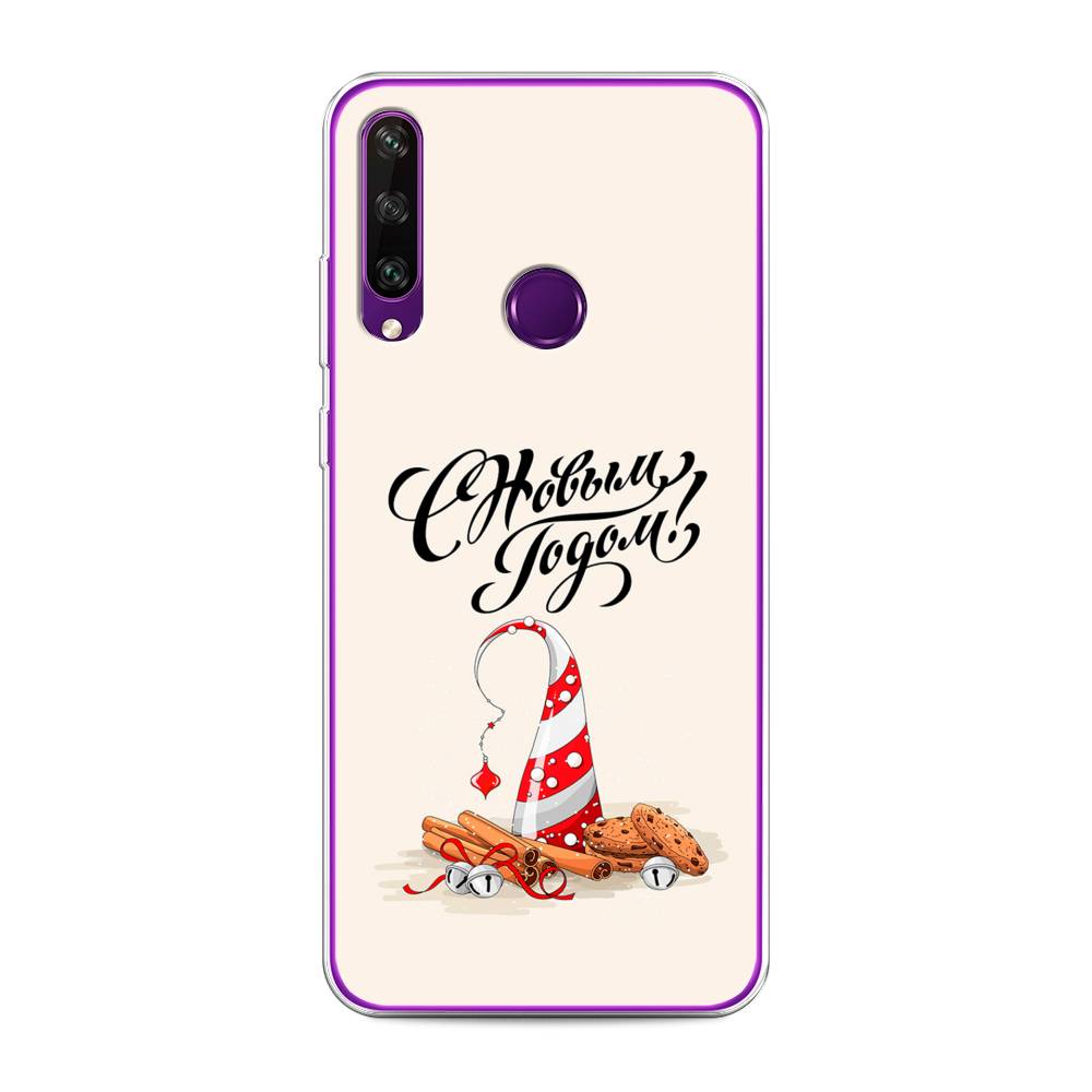 

Чехол для Huawei Y6p "Подарки на Новый Год", Бежевый;красный;черный, 6103250-5