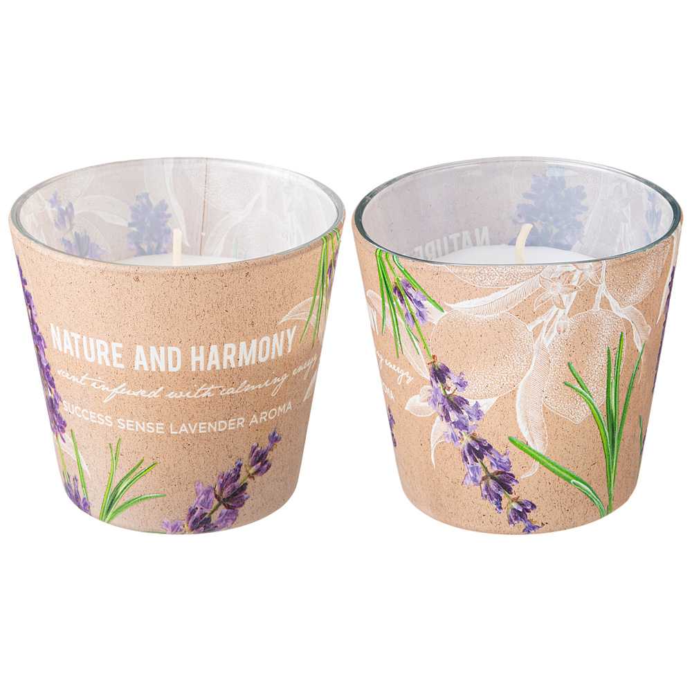 фото Свеча bartek ароматизированная в стакане "природа и гармония" 115гр 8х9 см