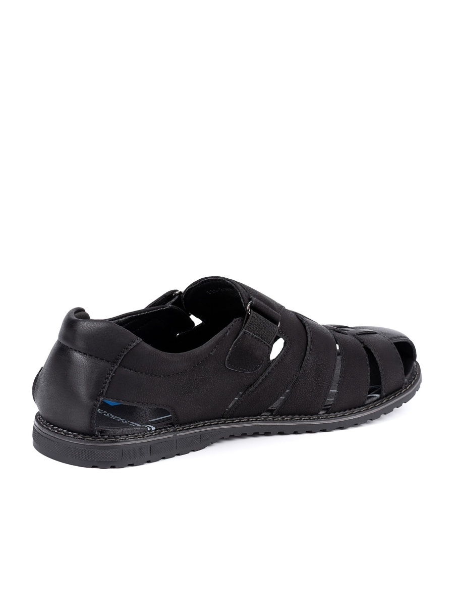 фото Сандалии мужские munz shoes 116-21mv-033ss черные 44 ru