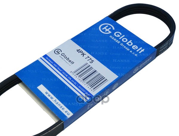 

Ремень Приводной, Поликлиновой Globelt арт. 4PK775