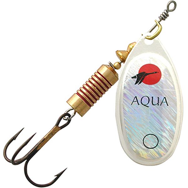 

Блесна AQUA AGLIA 12,0g, № , A0-23 (серебро, красный, черный), 2 шт, Серебристый;красный;черный, AGLIA вертушка