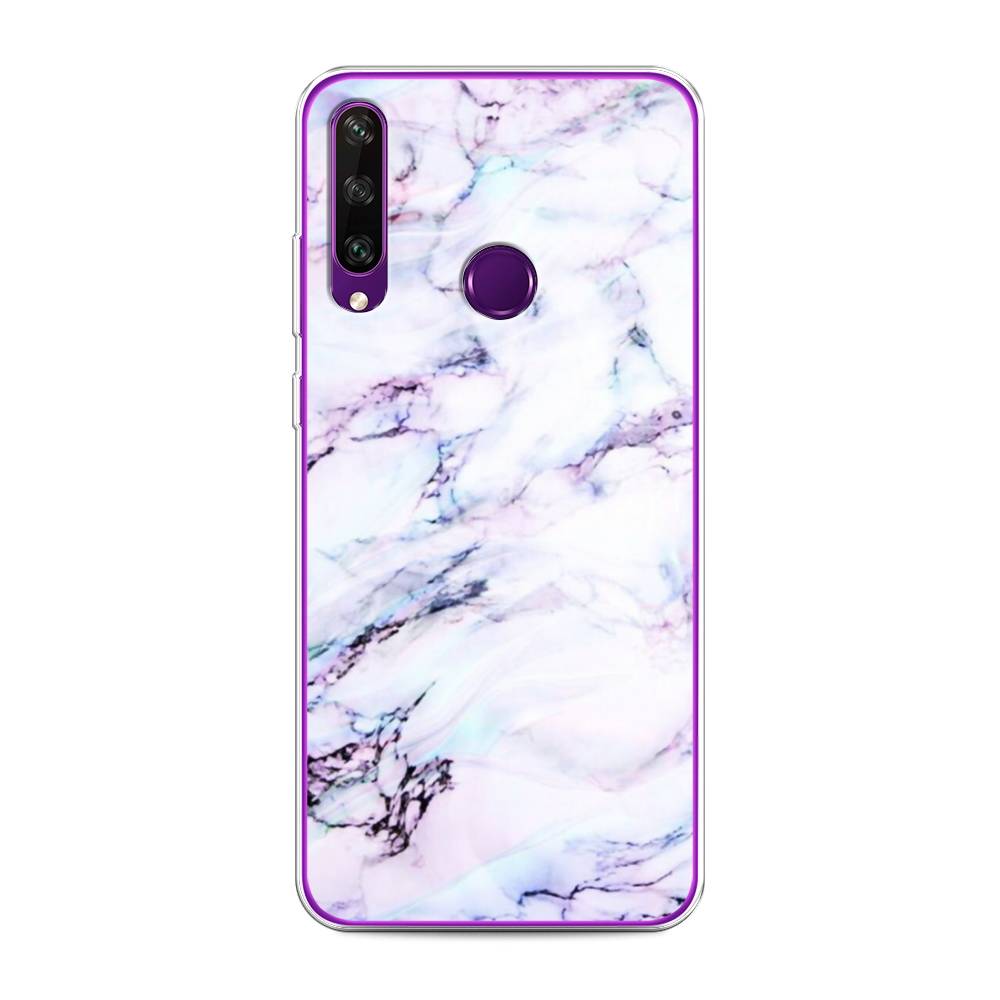 

Чехол для Huawei Y6p "Радужный мрамор", Серый;фиолетовый, 6103250-3