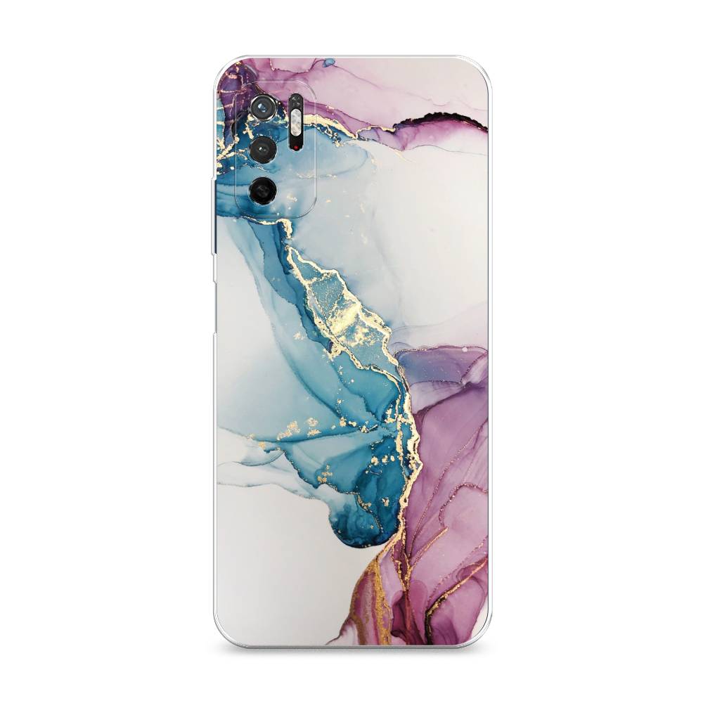

Чехол на Xiaomi Redmi Note 11SE "Розовые разводы рисунок", 315950-3