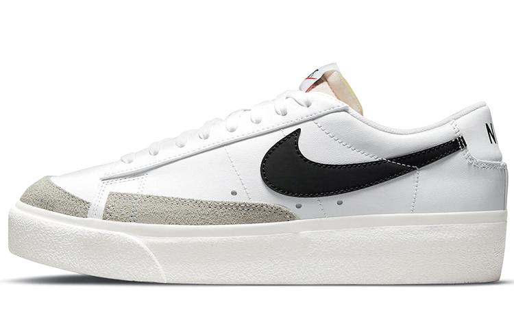 

Кеды унисекс Nike Blazer Low Platform белые 42 EU, Белый, Blazer Low Platform