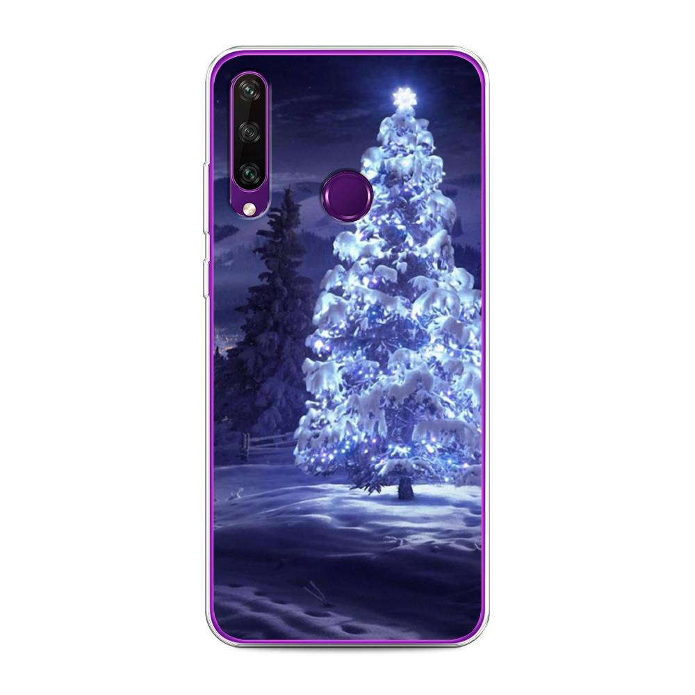 

Чехол для Huawei Y6p "Зима 4", Синий;черный;белый, 6103250-2