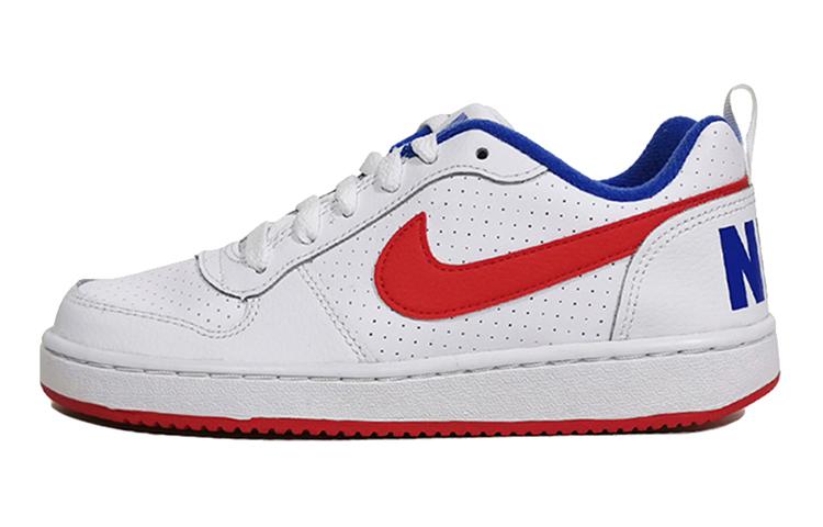 

Кеды унисекс Nike Court Borough Low GS белые 36 EU, Белый, Court Borough Low GS