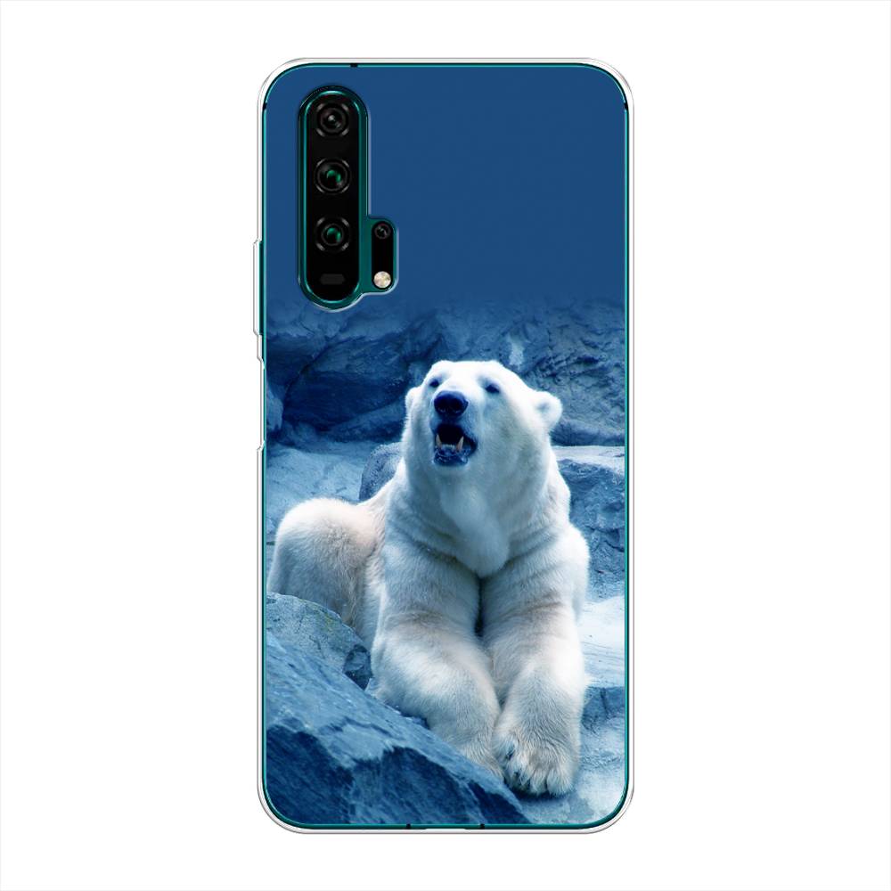 Чехол для Honor 20 Pro Белый медведь
