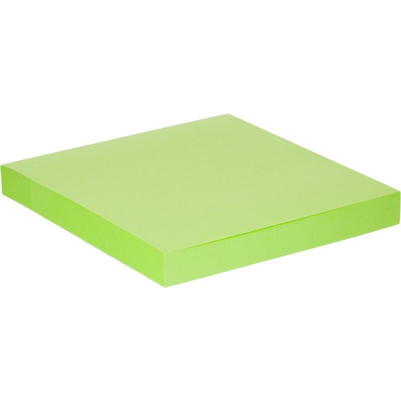 Стикеры Attache Selection Extra 76х76мм неоновые зеленые 12 блоков по 100 л
