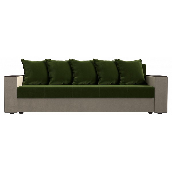 

Диван-кровать Лига Диванов Дубай, бежевый/зеленый, Дубай