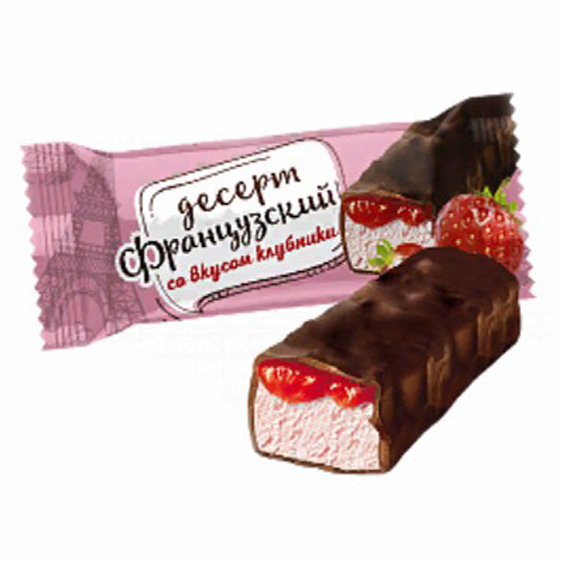 

Конфеты шоколадные Невский Кондитер Французский десерт со вкусом клубники