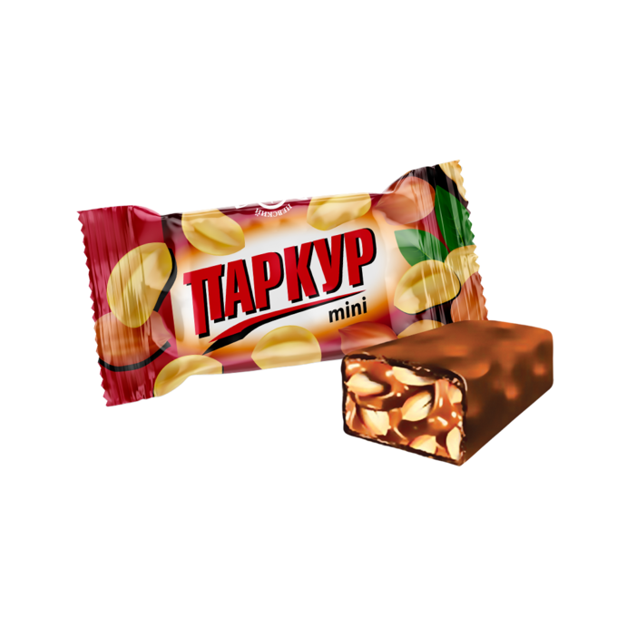 

Конфеты глазированные Невский Кондитер Паркур мини с карамелью и арахисом