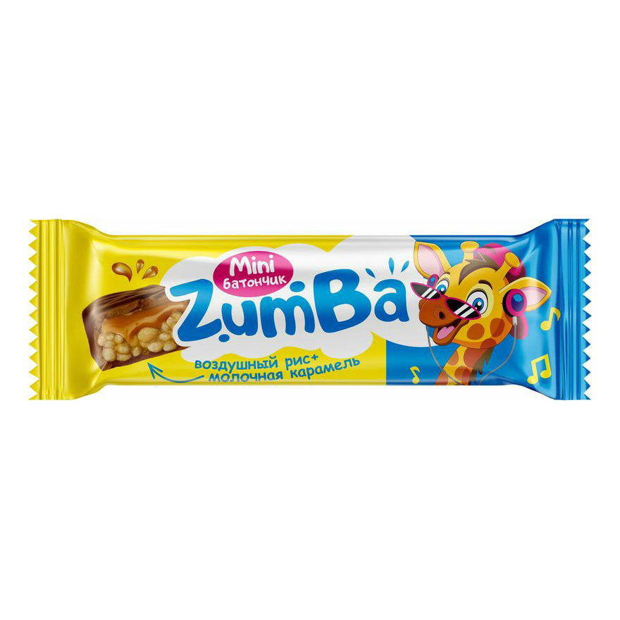 

Конфеты глазированные Невский Кондитер Zumba с рисовыми шариками в молочной карамели