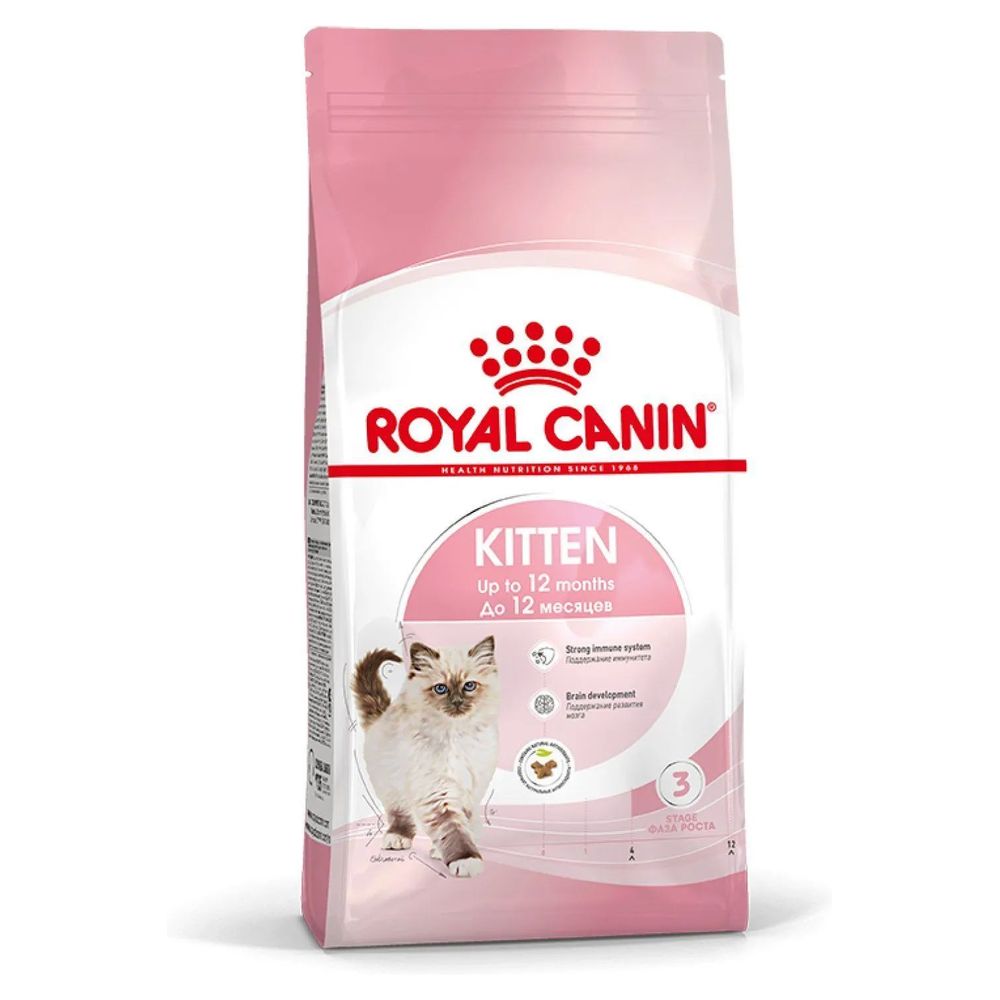фото Сухой корм для котят royal canin kitten, 2 кг