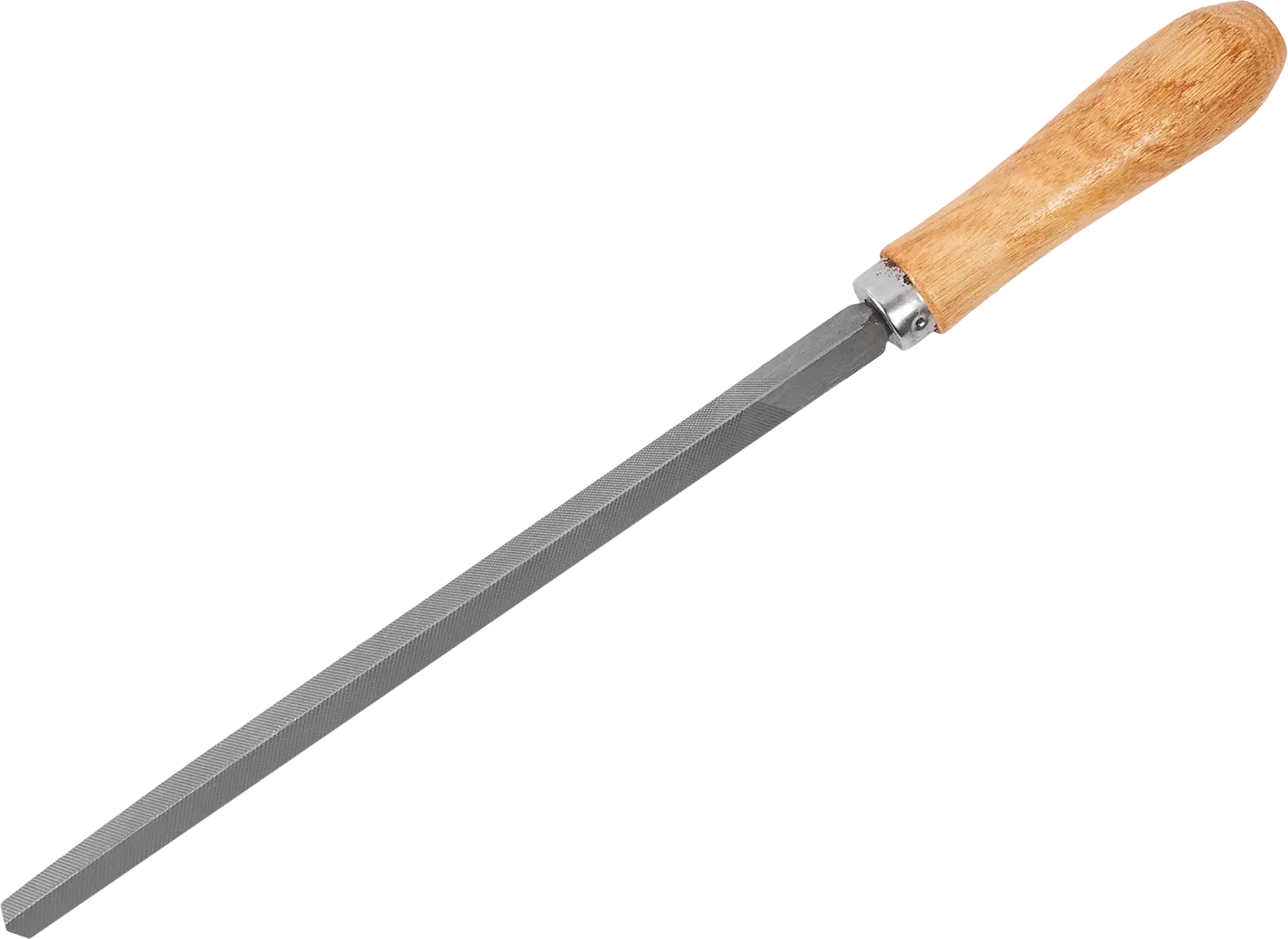 Напильник Вихрь с трехгранным лезвием 200 мм напильник вихрь 73 6 4 3 200 мм трехгранный деревянная рукоятка