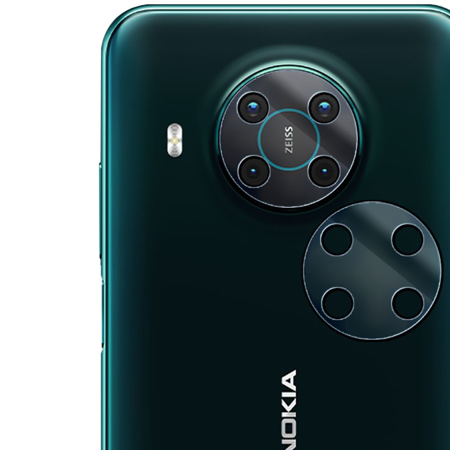 

Стекло защитное гибридное для камеры Nokia X10 (2 шт.)