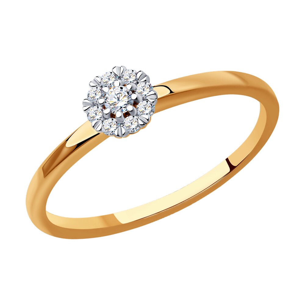 

Кольцо из золота р. , SOKOLOV Diamonds 1012296, бриллиант, 1012296