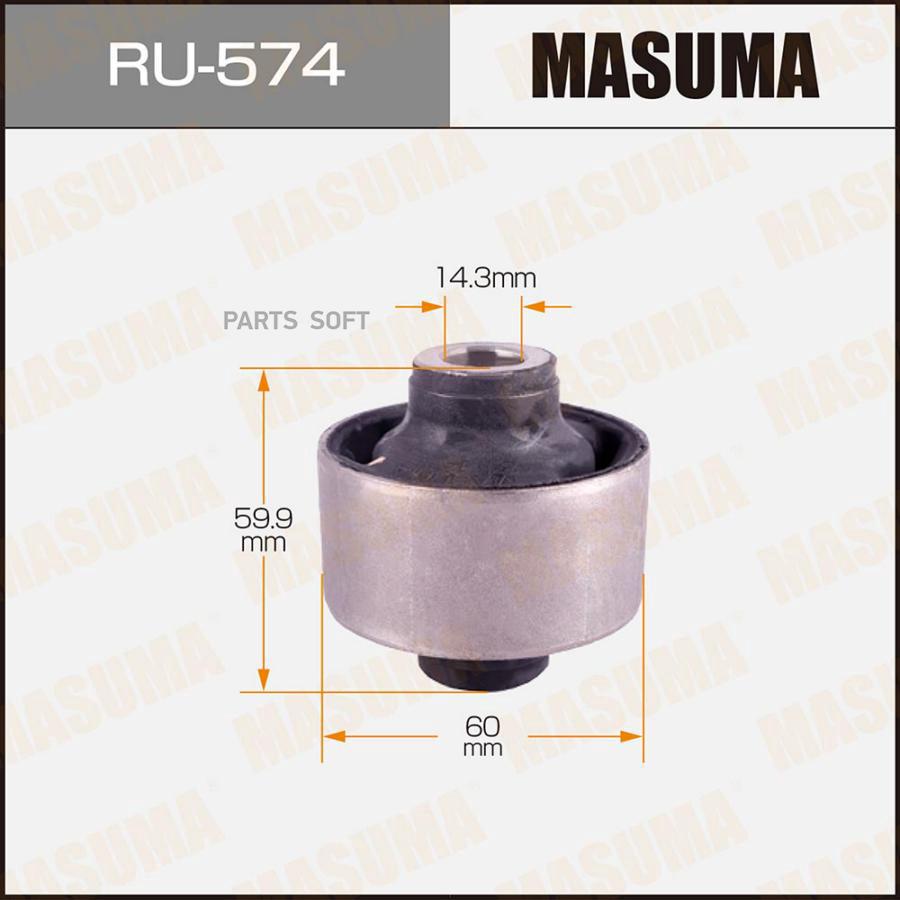 

Сайлентблок MITSUBISHI GRANDIS MASUMA RU-574