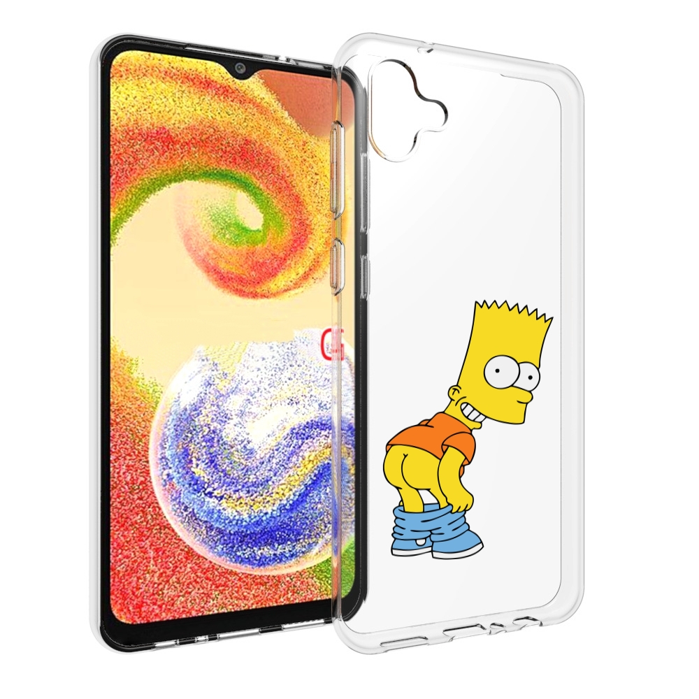 

Чехол MyPads барт-симпсон-довольный для Samsung Galaxy A04, Прозрачный, Tocco
