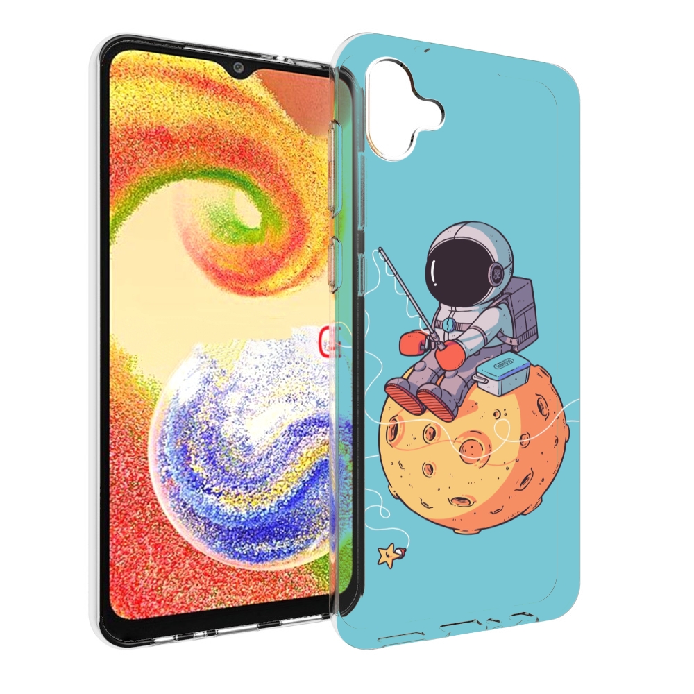 

Чехол MyPads астронавт ловит звезду для Samsung Galaxy A04, Прозрачный, Tocco