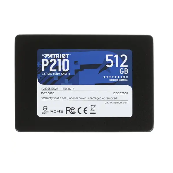 SSD накопитель PATRIOT Memory P210 2.5