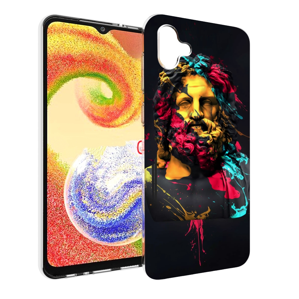 Чехол MyPads арт-статуя-краски для Samsung Galaxy A04
