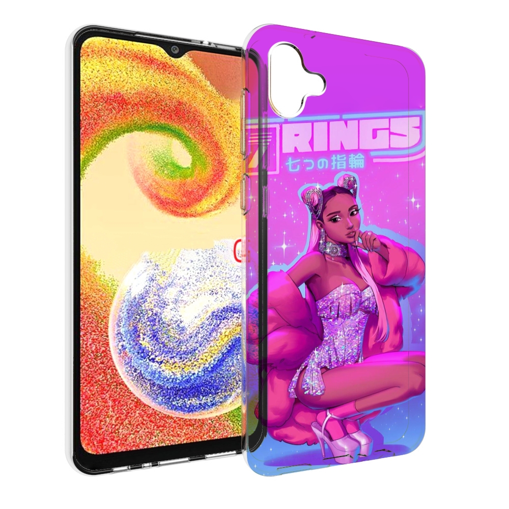 

Чехол MyPads ариана-гранде для Samsung Galaxy A04, Прозрачный, Tocco