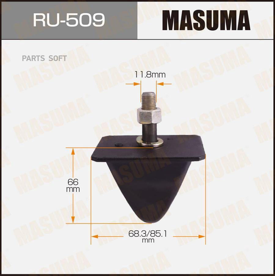 

Сайлентблок MITSUBISHI (V64W/V65W/V68W) задн. верхн. MASUMA RU-509