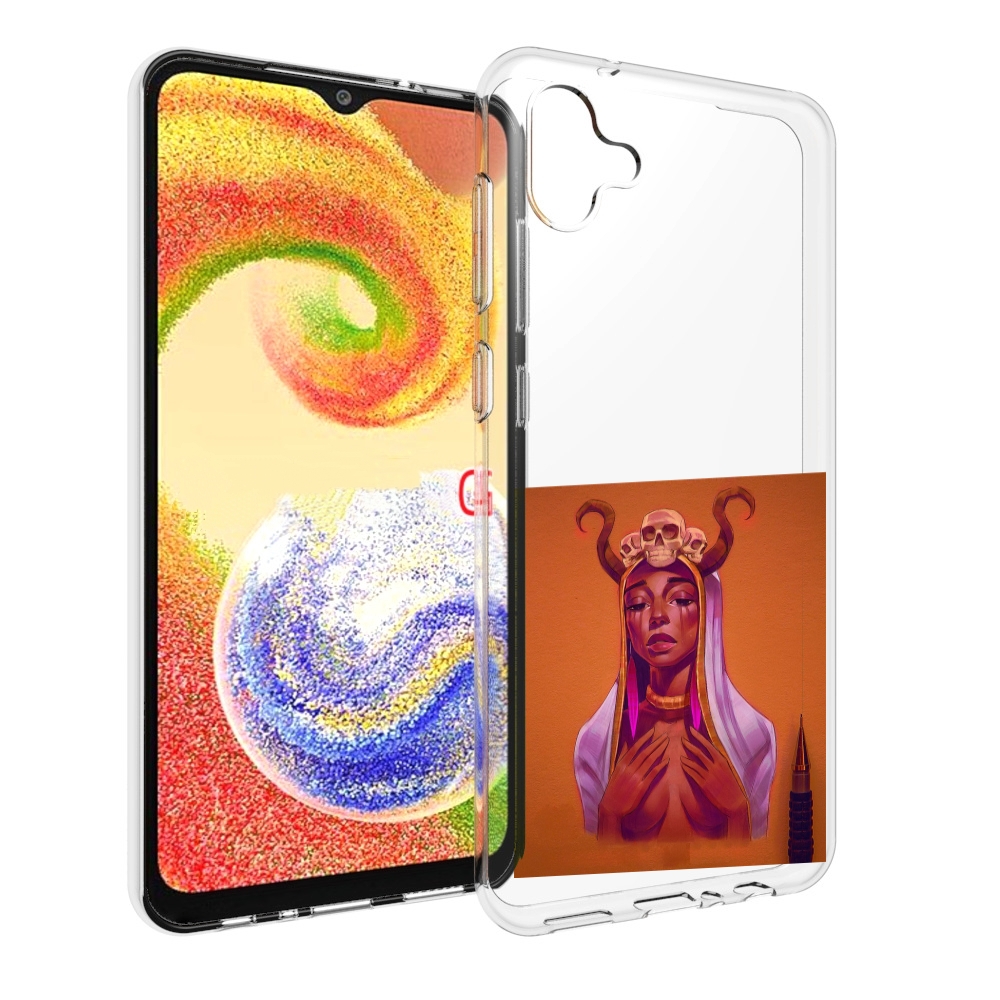 

Чехол MyPads античная-девушка для Samsung Galaxy A04, Прозрачный, Tocco