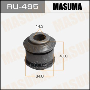 

Сайлентблок NISSAN задн. MASUMA RU-495