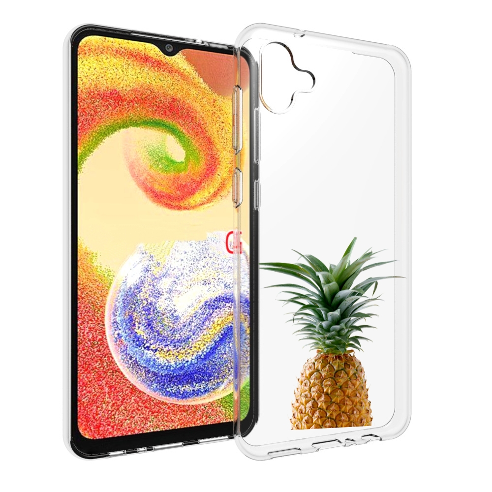 

Чехол MyPads ананас для Samsung Galaxy A04, Прозрачный, Tocco