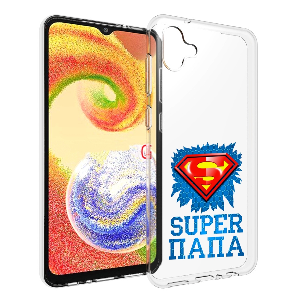 

Чехол MyPads Супер Папа для Samsung Galaxy A04, Прозрачный, Tocco