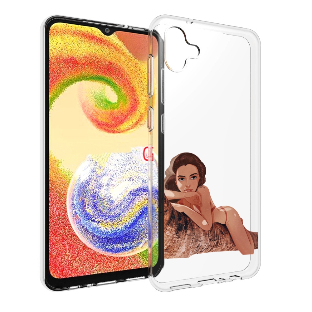 

Чехол MyPads амазонка-на-дереве для Samsung Galaxy A04, Прозрачный, Tocco