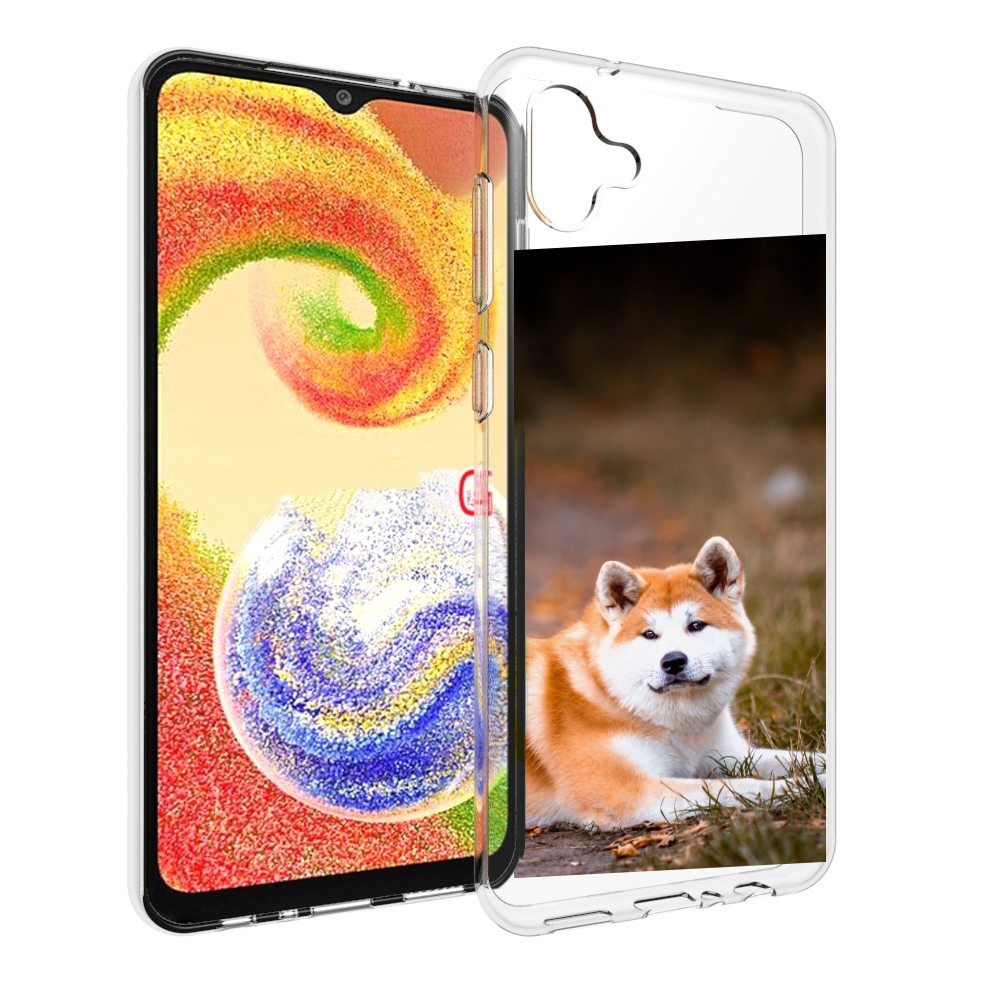 

Чехол MyPads акита ину для Samsung Galaxy A04, Прозрачный, Tocco