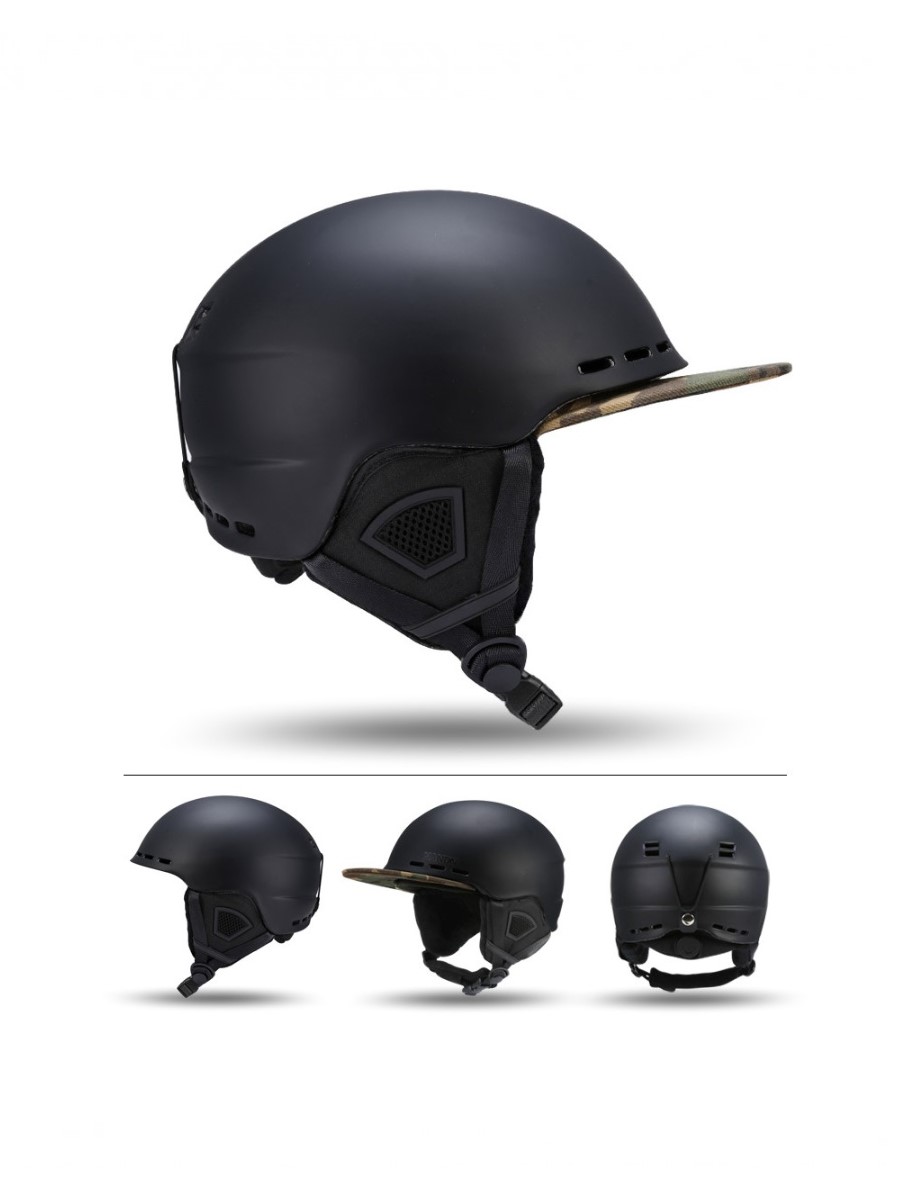 Шлем горнолыжный NANDN NT213A BLACK р. XL 60-63см