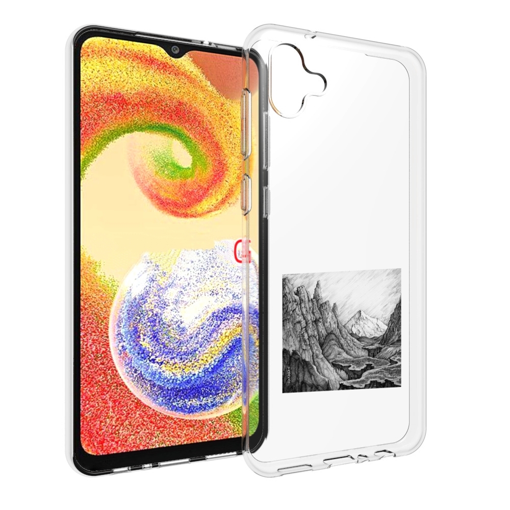 

Чехол MyPads Ямакаса Мияги и Энди Панда для Samsung Galaxy A04, Прозрачный, Tocco