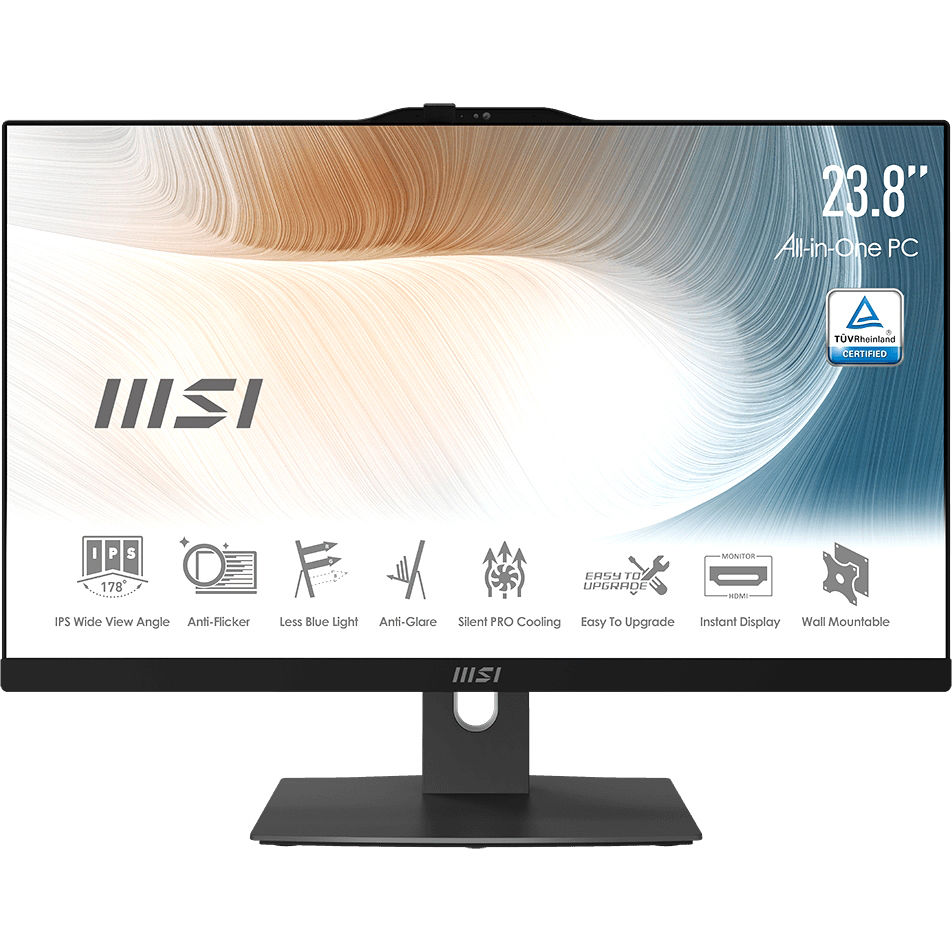 Моноблок MSI PRO AP243TP 12M-062XRU черный (9S6-AE1011-062)