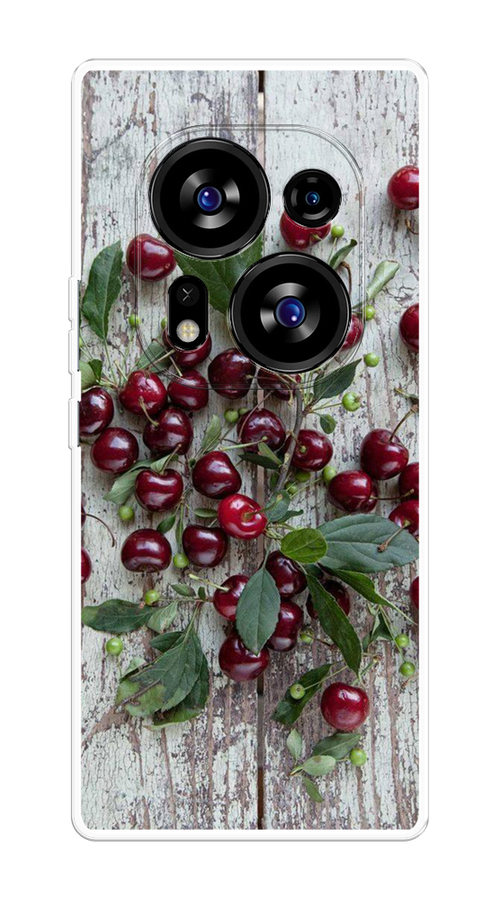 

Чехол на Tecno Phantom X2/X2 Pro "Вишня", Бордовый;зеленый;серый, 303350-1