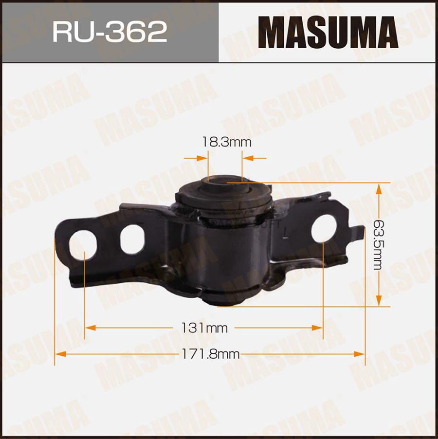 

Сайлентблок MAZDA пер. MASUMA RU-362