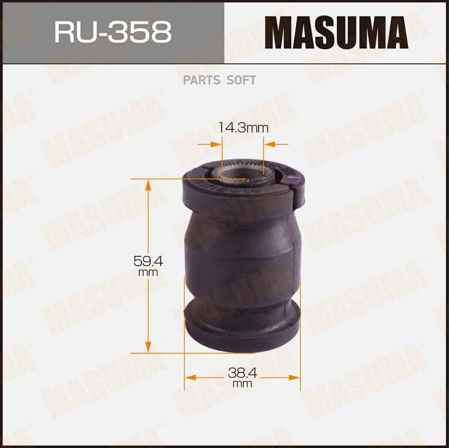 

Сайлентблок TOYOTA передн. MASUMA RU-358