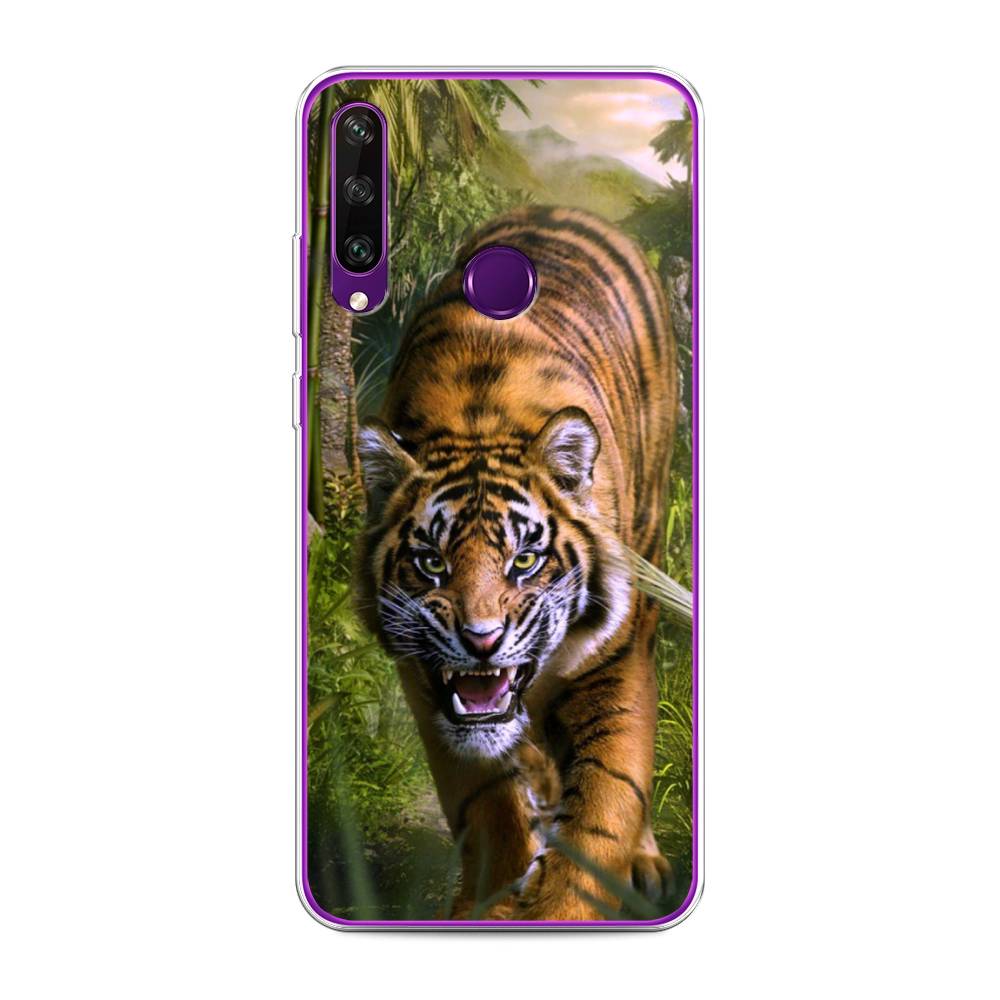 

Чехол для Huawei Y6p "Тигр в джунглях 2", Оранжевый;зеленый, 6103250-1