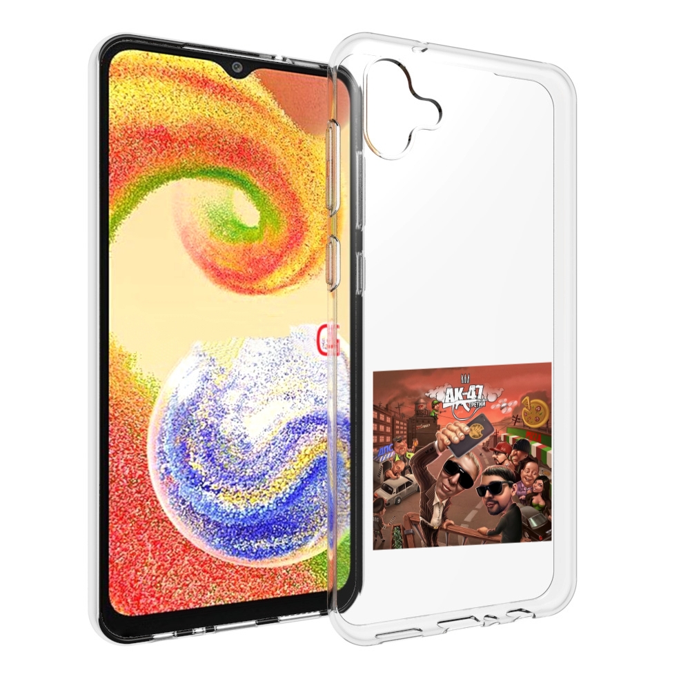

Чехол MyPads Третий АК-47 для Samsung Galaxy A04, Прозрачный, Tocco