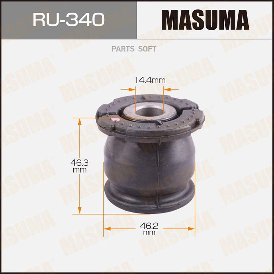 

Сайлентблок HONDA задн. MASUMA RU-340