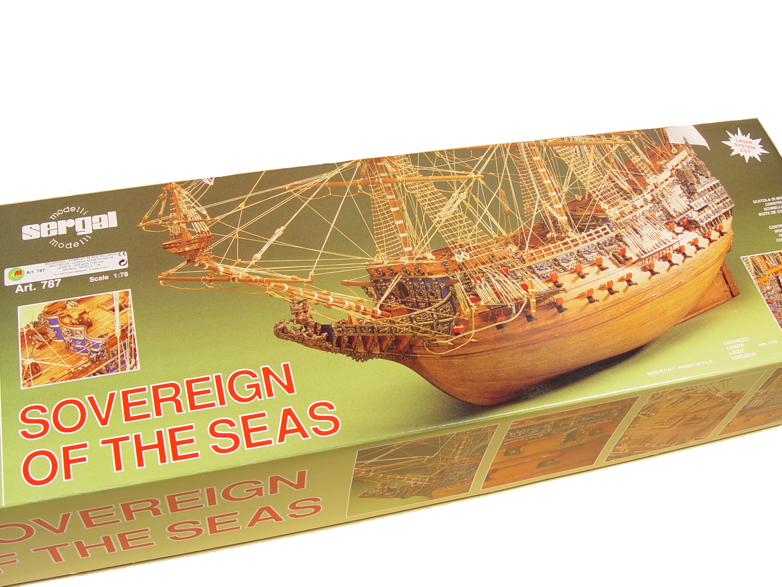 Модель корабля Sovereign от Мантуа