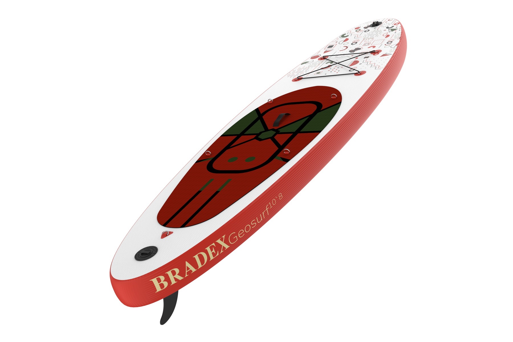 SUP-борд Bradex Geosurf SF 335x81x15 см red