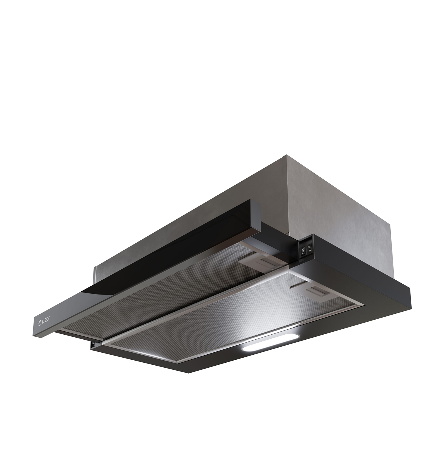 

Вытяжка встраиваемая LEX HONVER G 2M 600 1М Black, HONVER G 2M 600